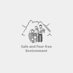 Safe and Fear Free Environment Logo